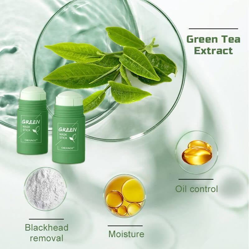 🔥Deep Cleanse Green Tea plant cleaning paste