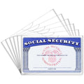 💥Social Security Card Protector Sleeves -20 Pack