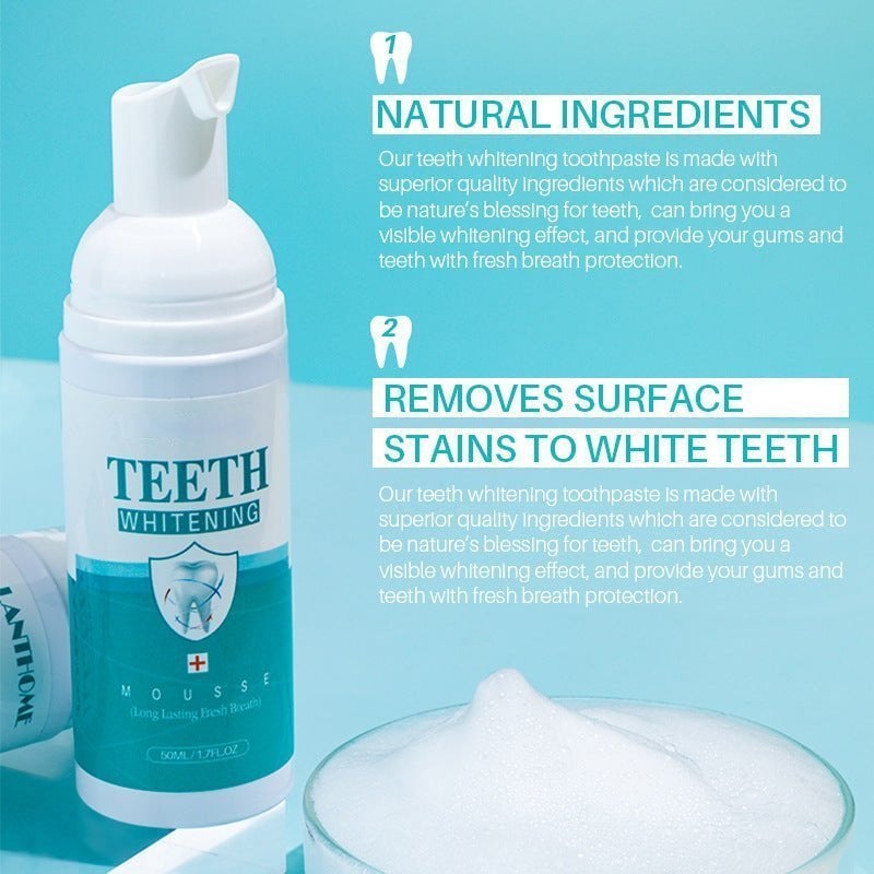 Intensive Stain Removal Toothpaste Cleansing Foam