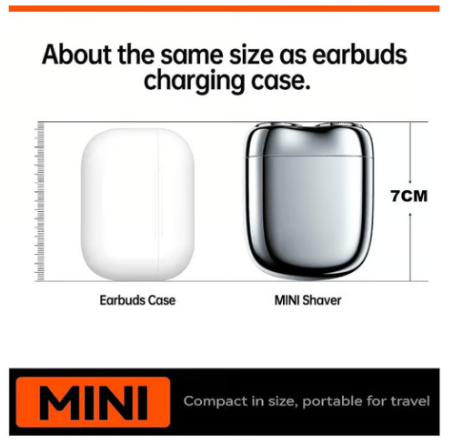 🎉 2025 New Upgrade Pocket Shaver USB Mini Shavers for Men
